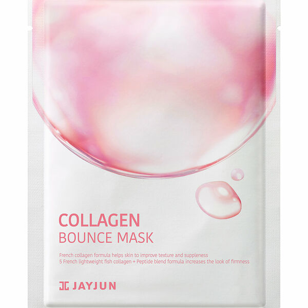 JAYJUN Collagen Bounce Mask Маска тканевая для лица с коллагеном, увлажняющая, 23 мл