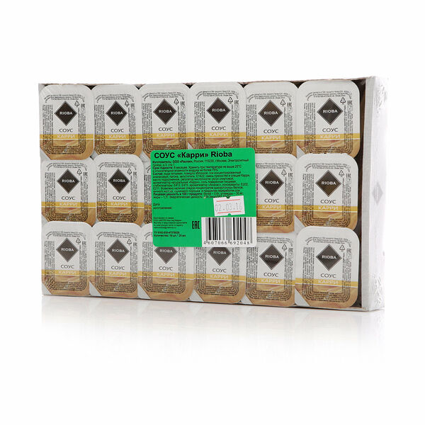 Соус Карри 18*25мл ТМ Rioba (Риоба)