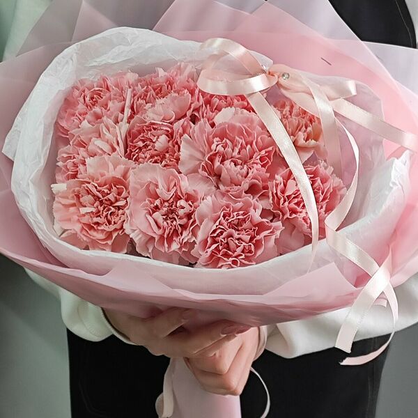 Букет из диантусов