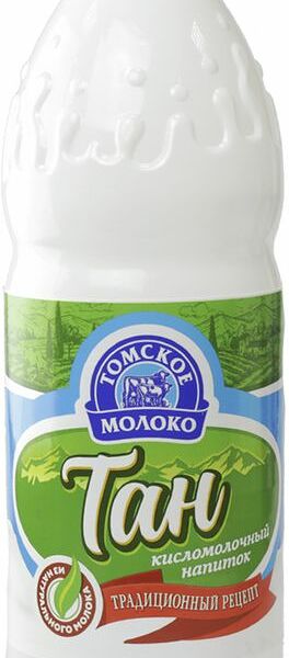 Тан Томское Молоко негазированный 1% 900 мл