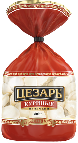 

Пельмени Цезарь Куриные 800 г