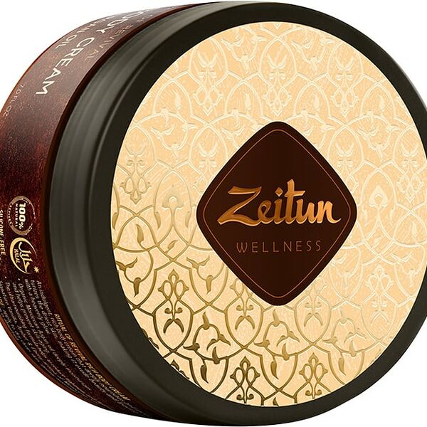 Крем для тела Zeitun Ритуал восстановления насыщенный с аргановым маслом 200мл