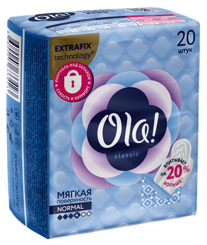 

Прокладки OLA! Classic Normal 20 шт