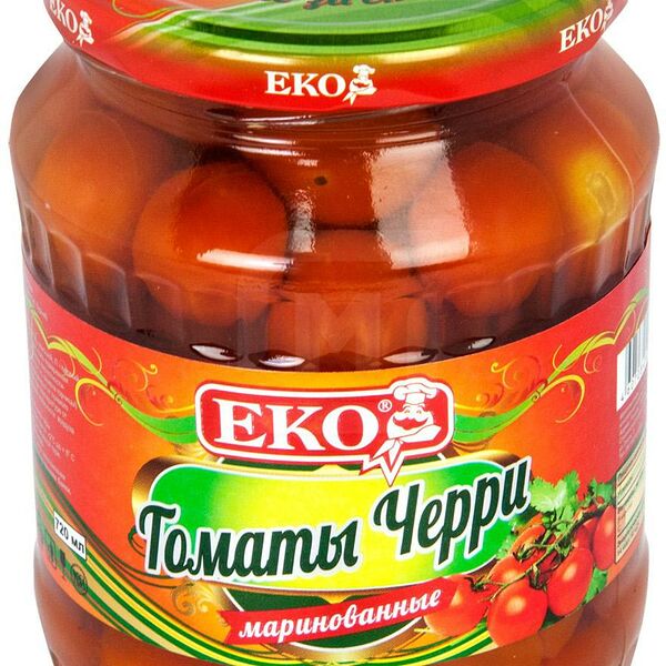 Томаты черри Еко маринованные 680г