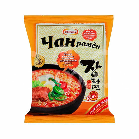 Лапша б/п Чан Рамен Доширак 120гр Традиционная Для варки пакет