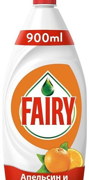 Средство для мытья посуды Fairy Апельсин и лимонник 900мл