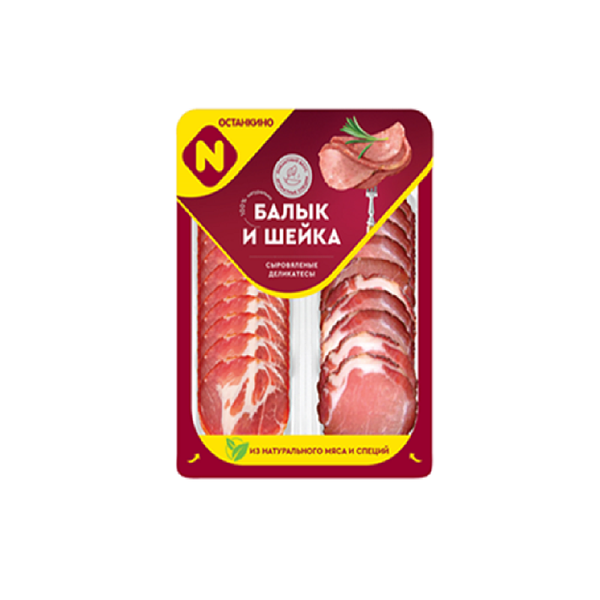 Балык и Шейка с/в с/н 90г мгс МК Останкино
