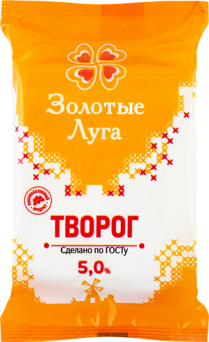 

Творог Золотые луга 5% 200 г