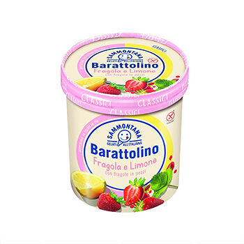 Сорбет Sammontana клубника и лимон