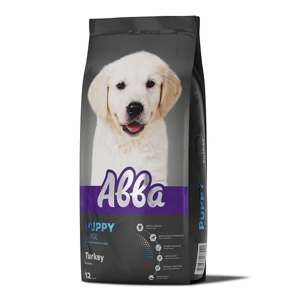 Premium Puppy Сухой корм Aвва для щенков крупных пород, индейка, 12 кг