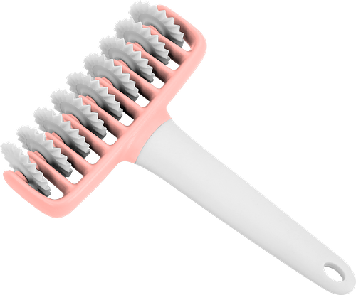 Ролик для фигурной нарезки теста Homeclub Bakery 14см, пластик Арт. WRB-6