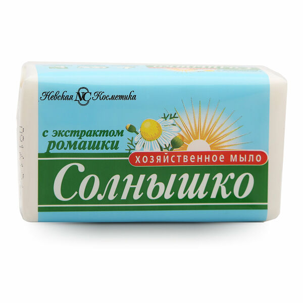 Мыло хозяйственное Солнышко с экстрактом ромашки ТМ Невская косметика