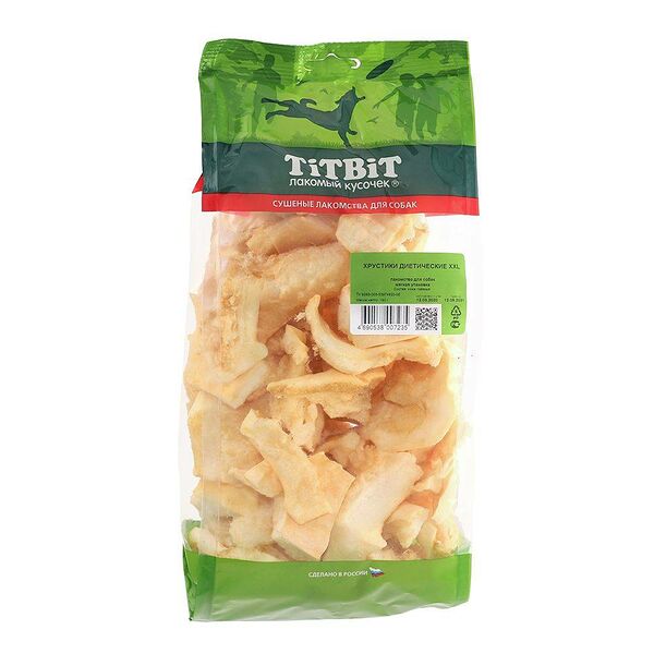 Лакомство для собак TITBIT Хрустики диетические XXL (упаковка - 5 шт)