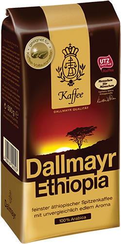 Кофе молотый Dallmayr Ethiopia вес 500г вак/уп Германия