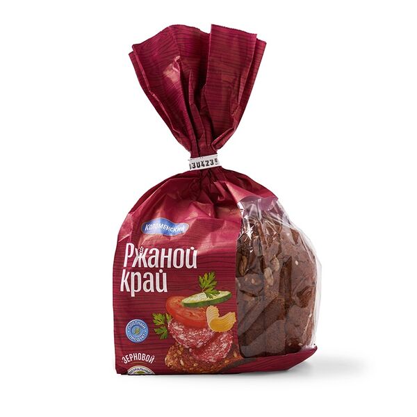 Хлеб Ржаной край зерновой в нарезке 300 г