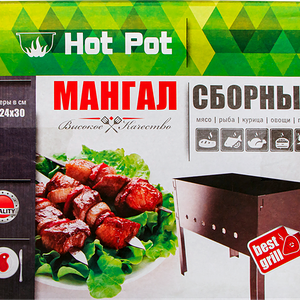 Мангал 300х240х300 мм, сборный   