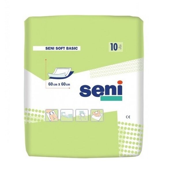 Пелёнки Seni Soft Basic гигиенические 60 см x 60 cм 10 шт