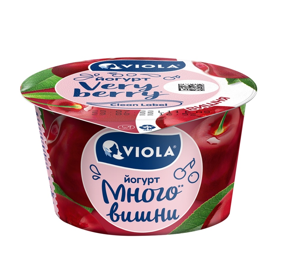 

Йогурт Viola Very Berry Вишня 2.6% 180 г