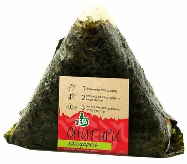 Закуски по-японски Калифорния ТМ Онигири