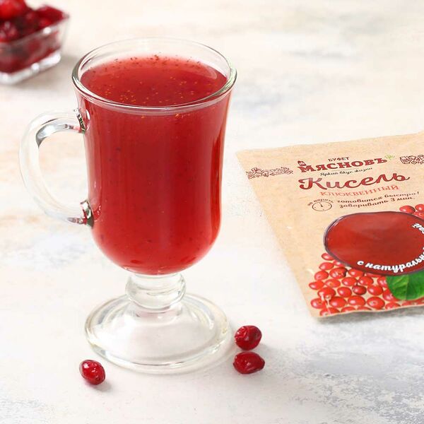 Кисель клюквенный МясновЪ Буфет