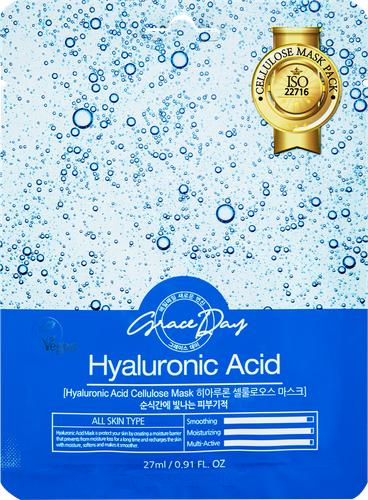 

Маска тканевая Grace Day с гиалуроновой кислотой увлажняющая 27 мл