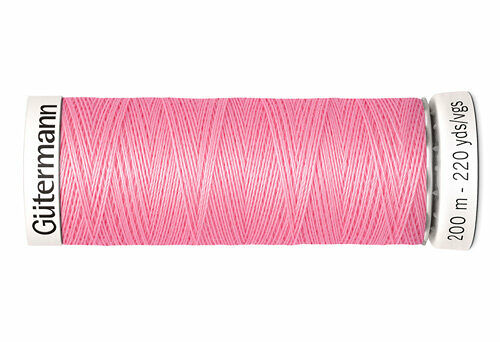 748277 Нить Sew-all для всех материалов, 200м, 100% п/э Gutermann(758 розовый)