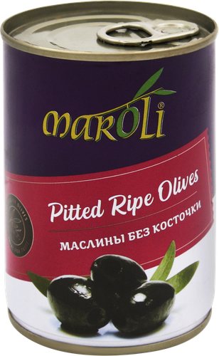 

Маслины без косточки Maroli черные, 300 мл
