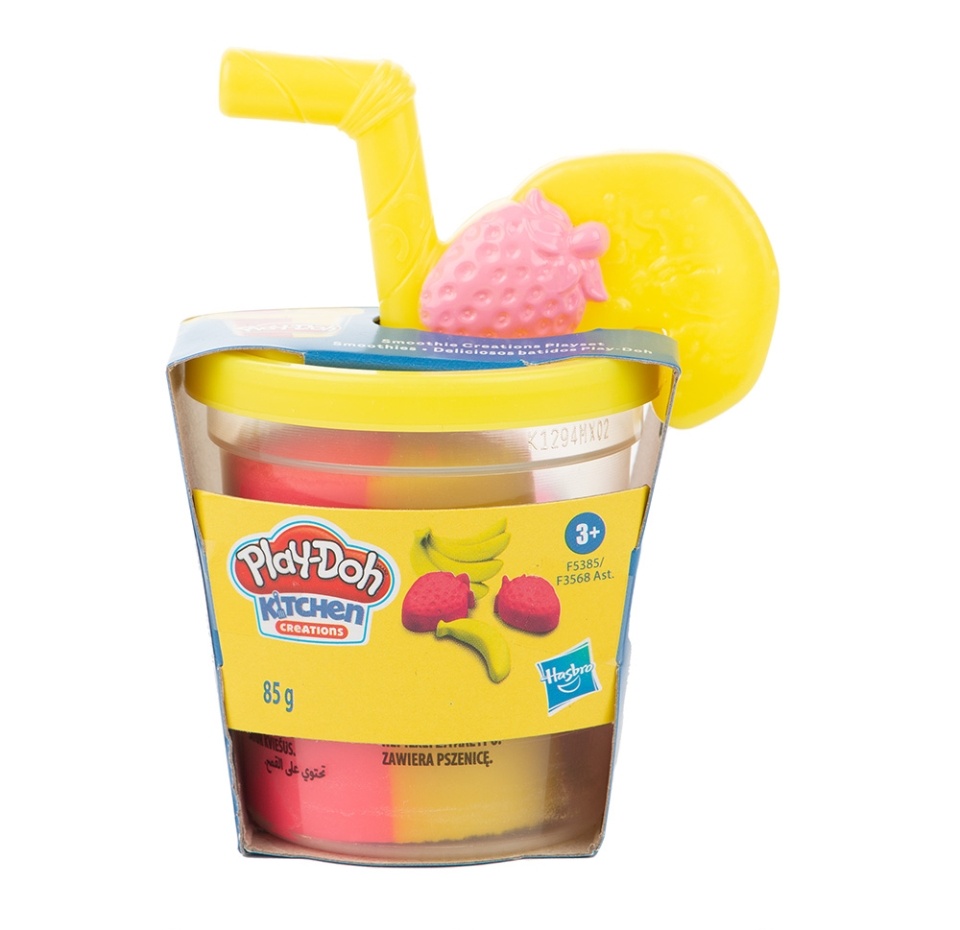 

Набор для лепки Play-Doh «Смузи» в ассортименте 3+, Hasbro, Китай