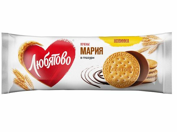 Печенье затяжное Мария Любятово в глазури