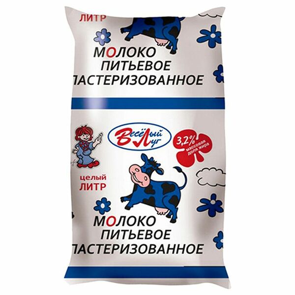 Кефир Веселый луг 3.2%