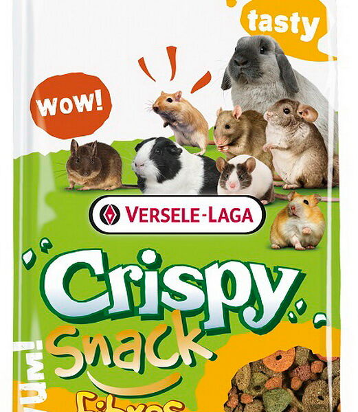 CRISPY SNACK FIBRES смешанный корм для грызунов с овощами, 650гр