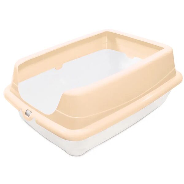 Туалет для кошек прямоугольный с высоким бортом 