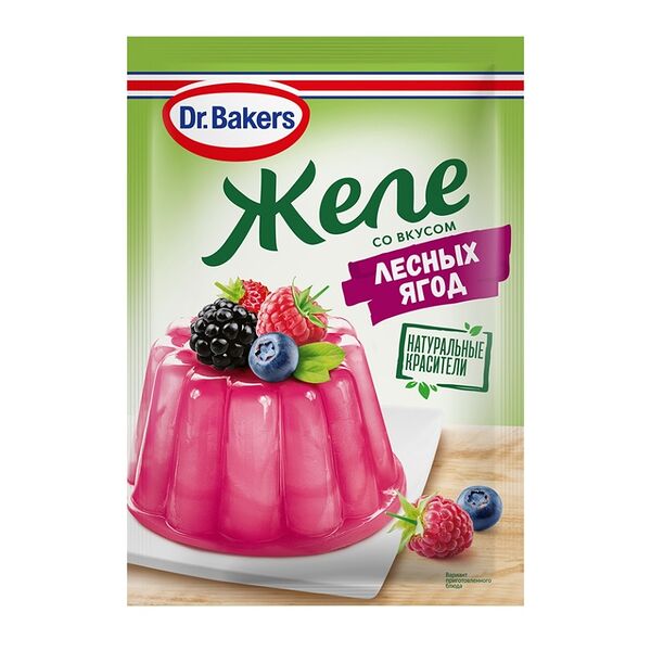 Желе Dr.Oetker со вкусом лесных ягод