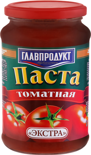 

Паста томатная Главпродукт Томатный рай Экстра 480 г