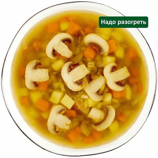 Суп грибной с перловкой Шеф Перекрёсток, 300г