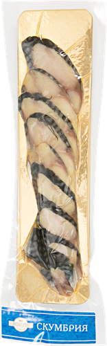 

Скумбрия холодного копчения KROMFISH ломтики