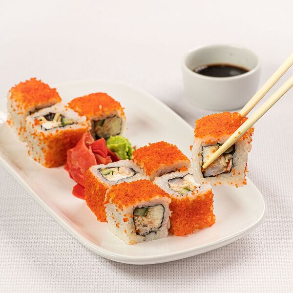 ПалычРолл С креветкой и снежным крабом 260 г