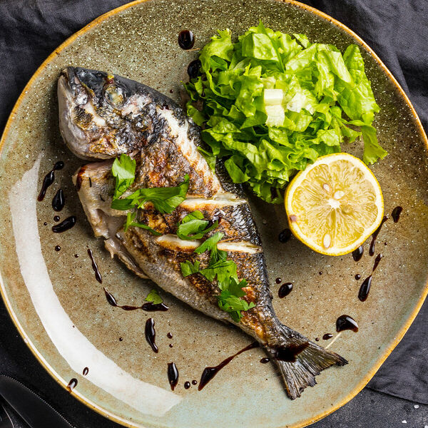 Дорадо на гриле