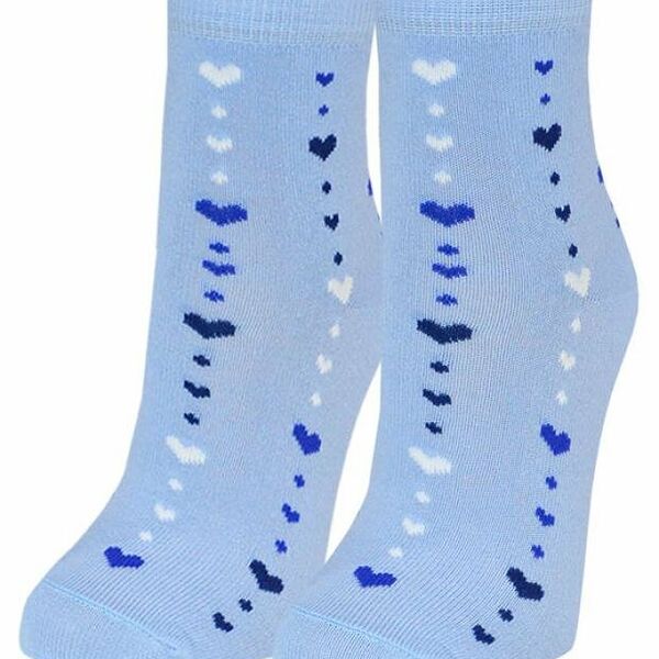 Носки женские демисезонные 6С1016 голубые, р.25