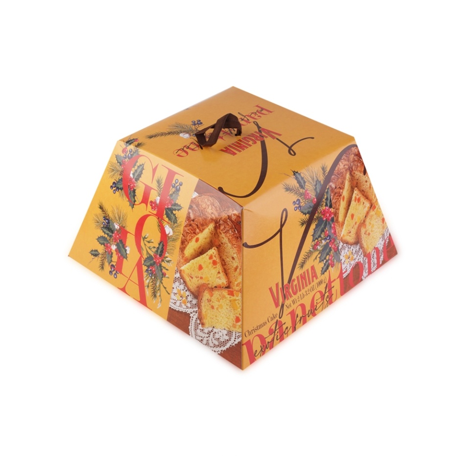 

Кулич с цукатами из экзотических фруктов в подарочной упаковке, Amaretti Virginia, 1 кг, Италия