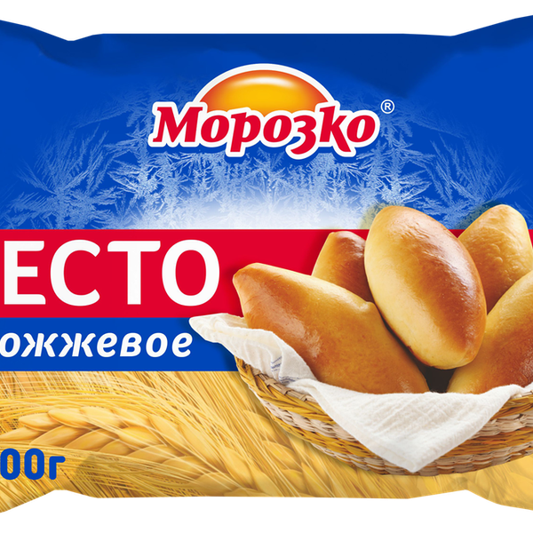 Тесто дрожжевое Морозко замороженное
