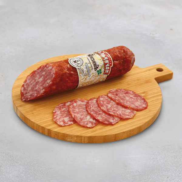 МясновЪ колбаса Сальчичон сырокопченая