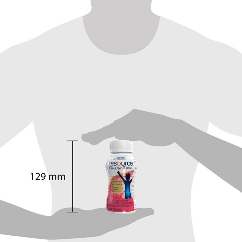 

Питание для детей Ресурс Юниор с 1-11 лет клубника 200 мл