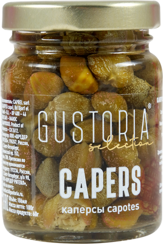 

Каперсы Gustoria консервированные 100 г