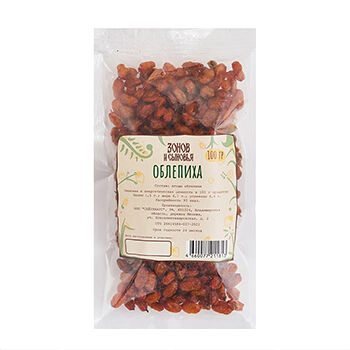 Сухофрукты Зонов и Сыновья облепиха сушеная 100г, Россия
