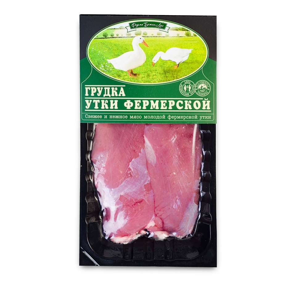 

Филе утиной грудки без кожи 250 г, Россия
