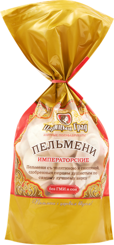 

Пельмени ЦАРИЦЫН ГРАД Императорские, категория В, 900г