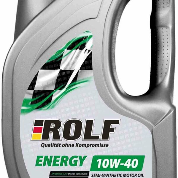 Масло моторное полусинтетическое Rolf SAE 10W-40 API SN/CF