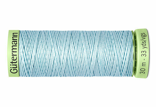 744506 Нить Top Stitch для отстрочки, 30м, 100% п/э Gutermann(194 пастельно-голубой)