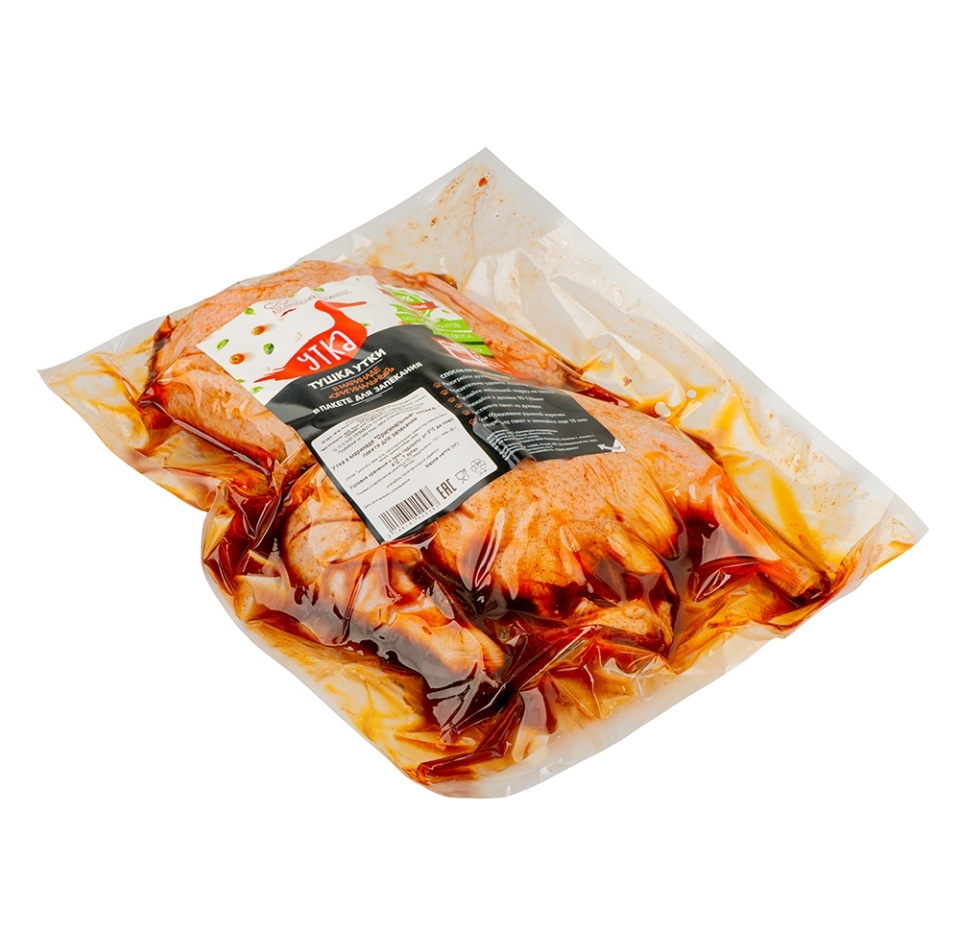 

Утка в маринаде Лобановский деликатес Оригинальный в пакете для запекания вес